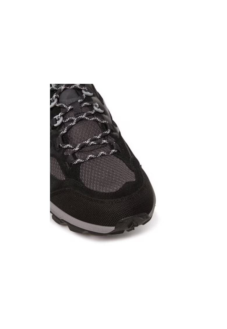 Jack Wolfskin Bocanci trekking barbati A64089 - Piele naturala - Negru - Negru