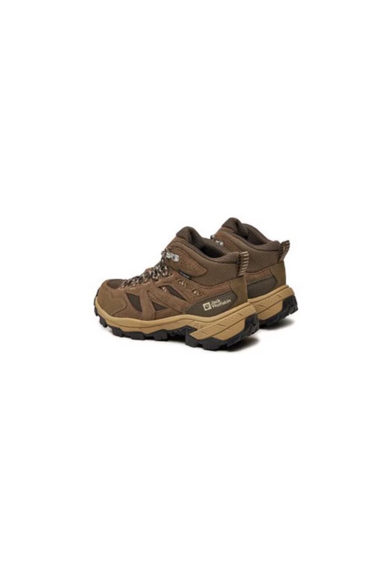 Jack Wolfskin Bocanci trekking dama 304103568 - Piele ecologica - Maro - Maro