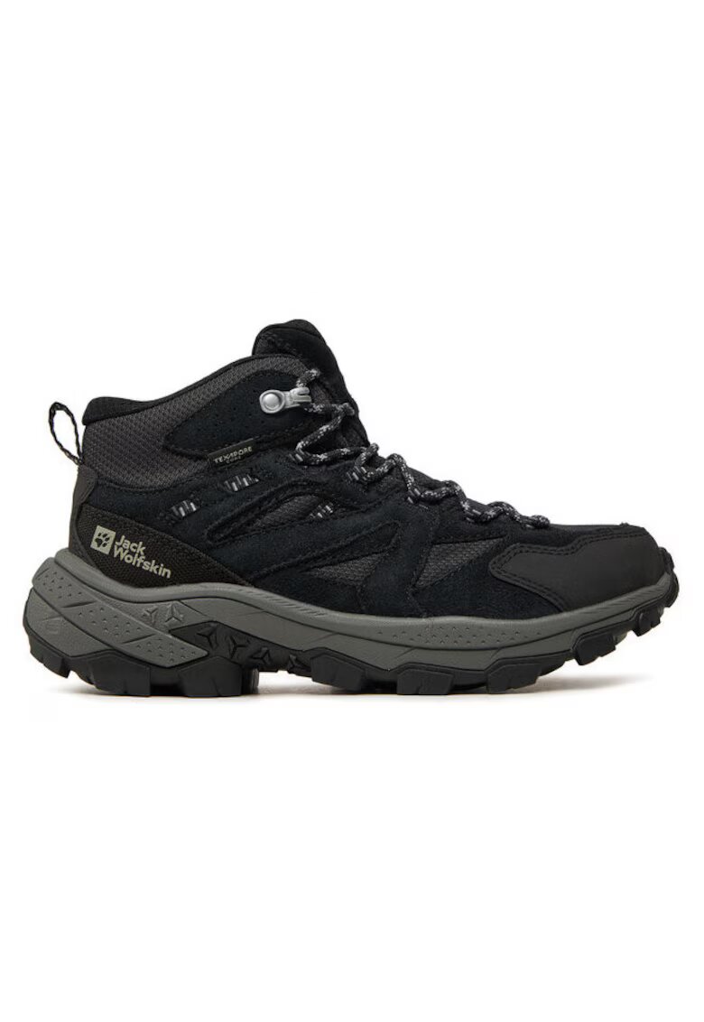 Jack Wolfskin Bocanci trekking dama 304103575 - Piele ecologica - Gri - Gri