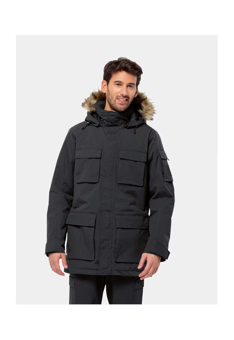 Jack Wolfskin Geaca barbati - 303325336 - Poliamida - Negru - Negru
