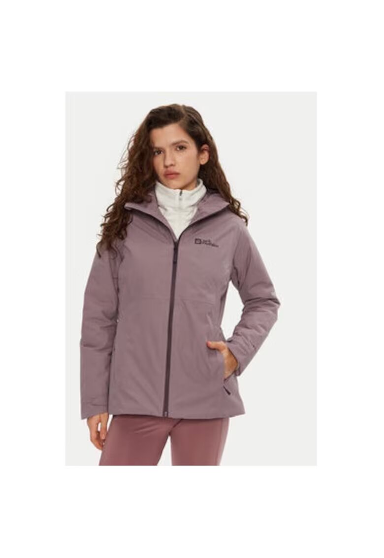 Jack Wolfskin Geaca dama - 303953638 - Poliester reciclat - Violet - Violet