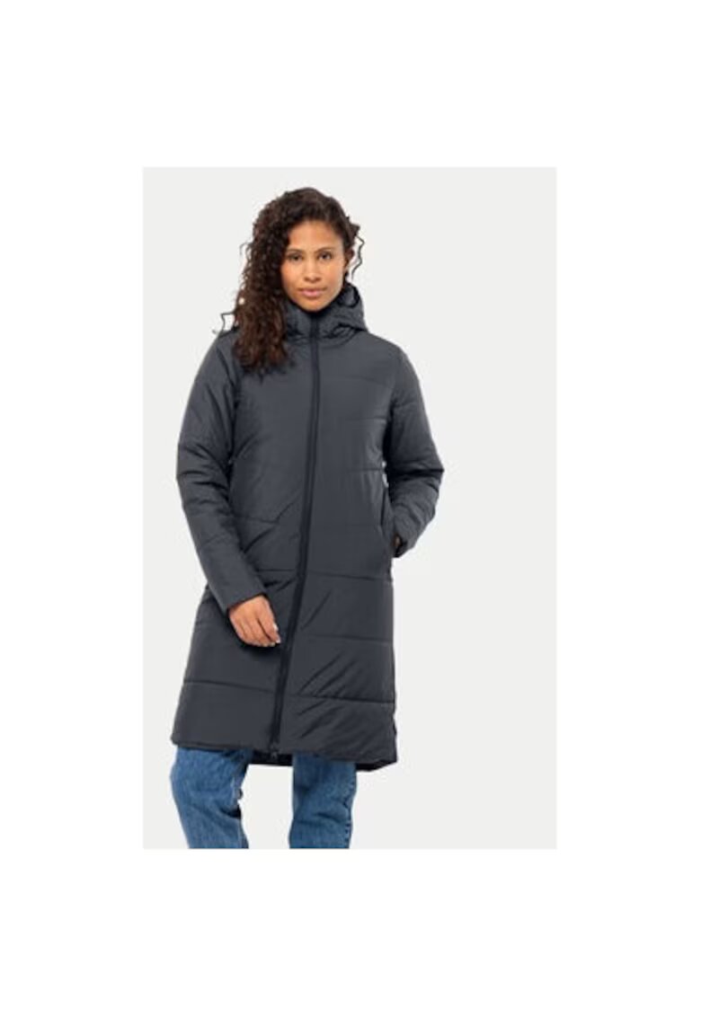 Jack Wolfskin Geaca dama - 303954000 - Poliester - Maro - Negru