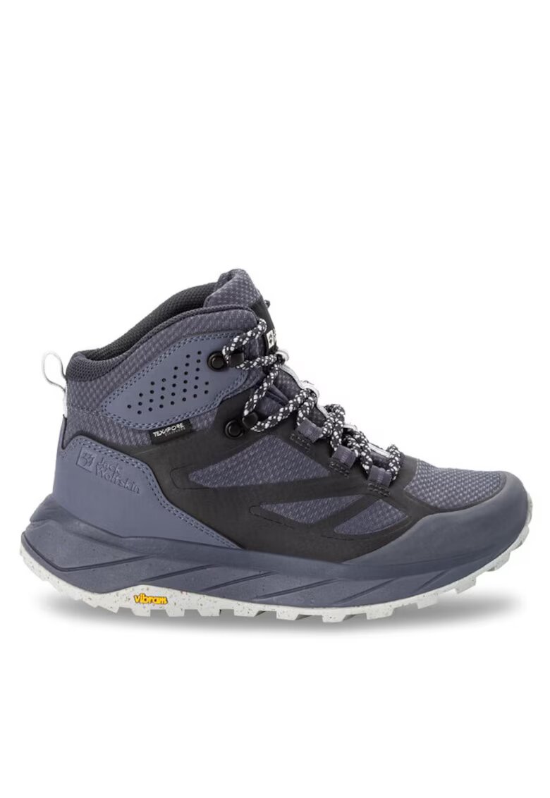 Jack Wolfskin Ghete si bocanci sport dama 303051648 - Sintetic/Textil - Gri