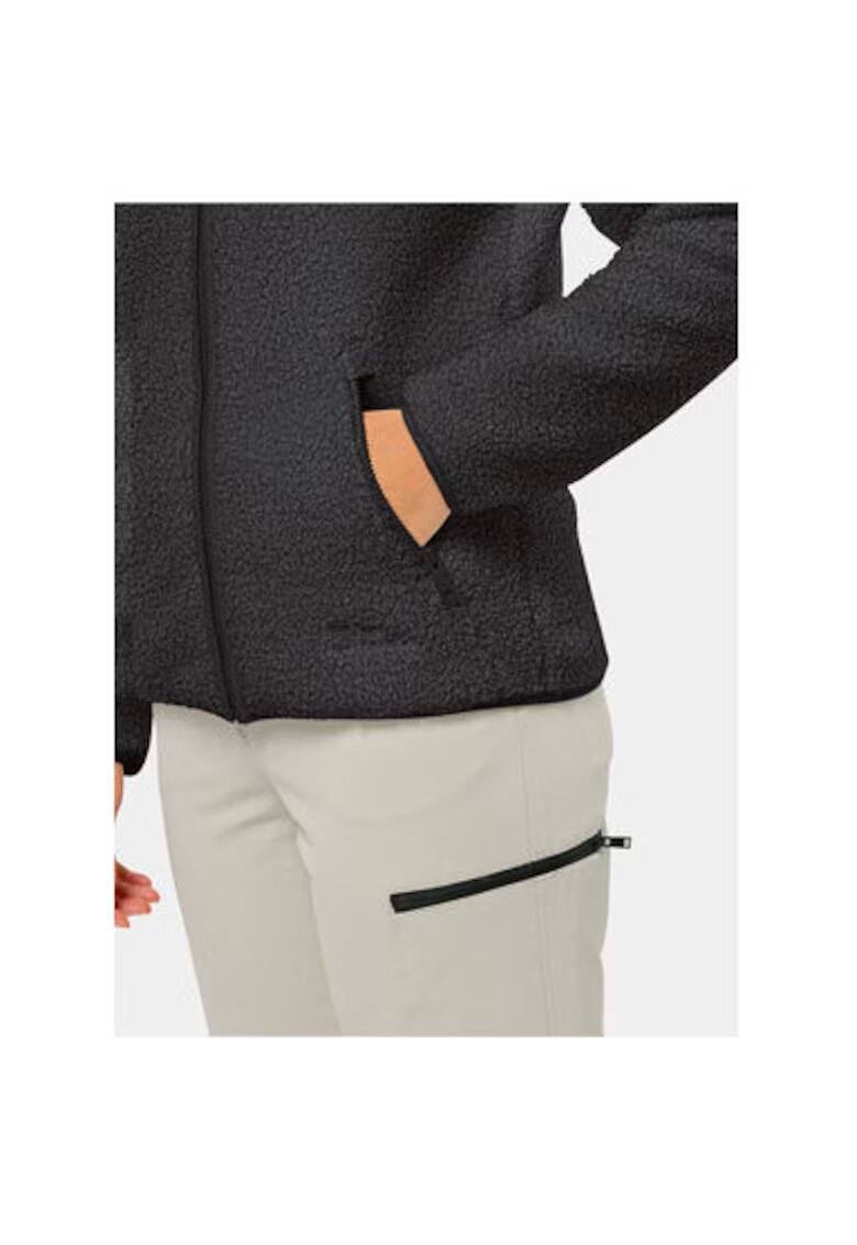 Jack Wolfskin Hanorac dama - 303334567 - Poliester - Negru - Negru