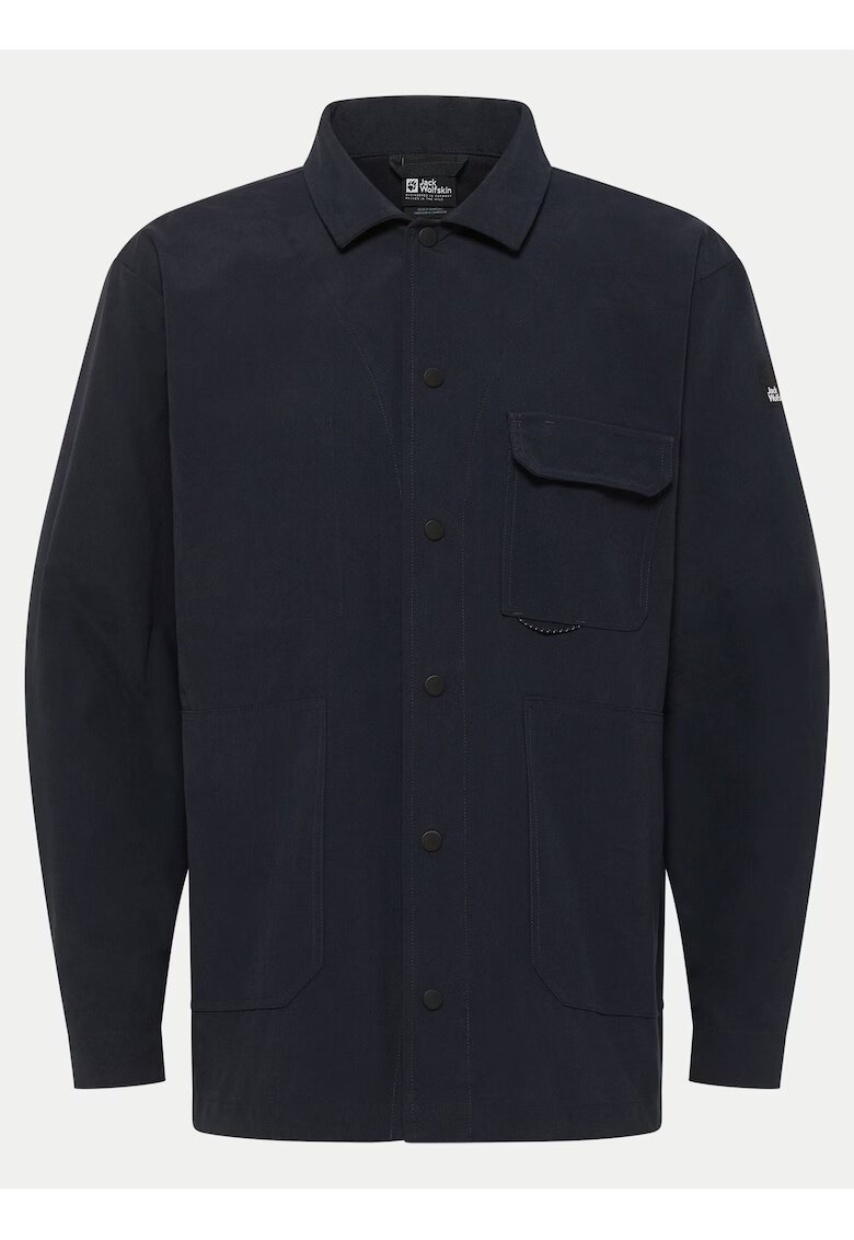 Jack Wolfskin Jacheta barbati A63865 - Poliester - Bleumarin - Bleumarin