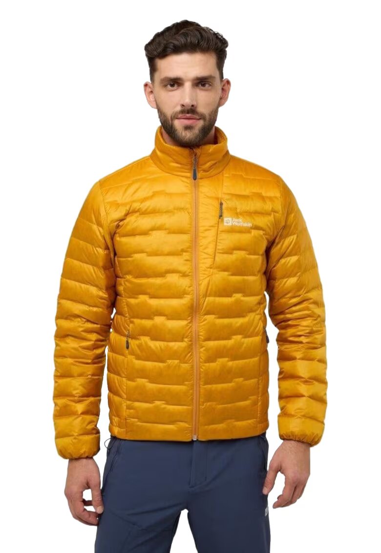 Jack Wolfskin Jacheta barbati - Passamani Down M Jacket A61836-M0043 - portocaliu - M - Portocaliu
