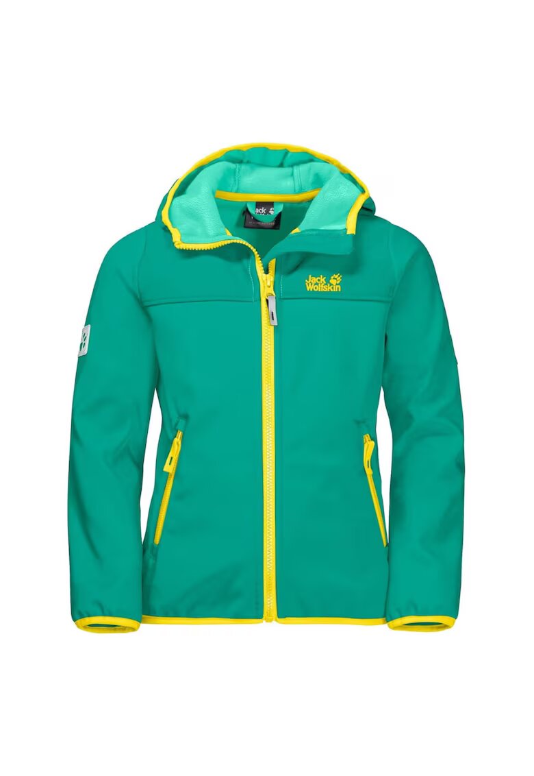 Jack Wolfskin Jacheta softshell cu buzunare cu fermoar