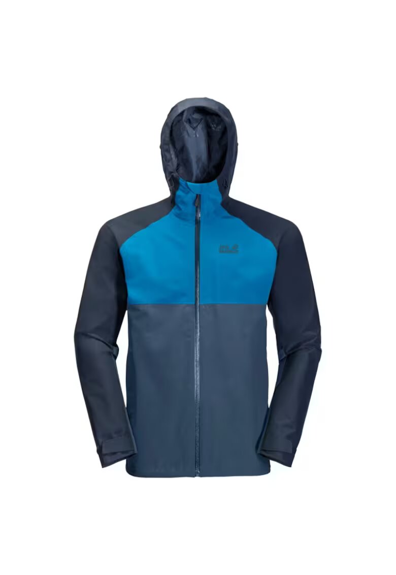 Jack Wolfskin Jacheta sport barbati - Mount Isa - poliester - albastru -