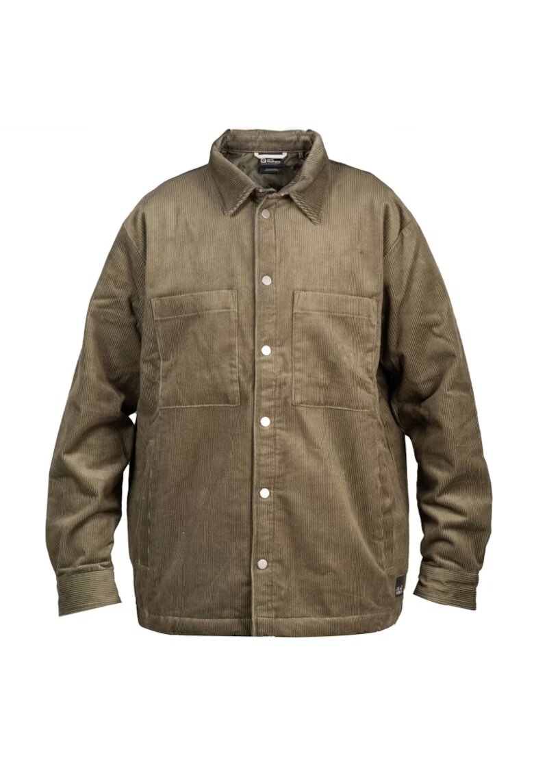 Jack Wolfskin Jacheta sport barbati - Nature Shield - impermeabila - calduroasa - maro