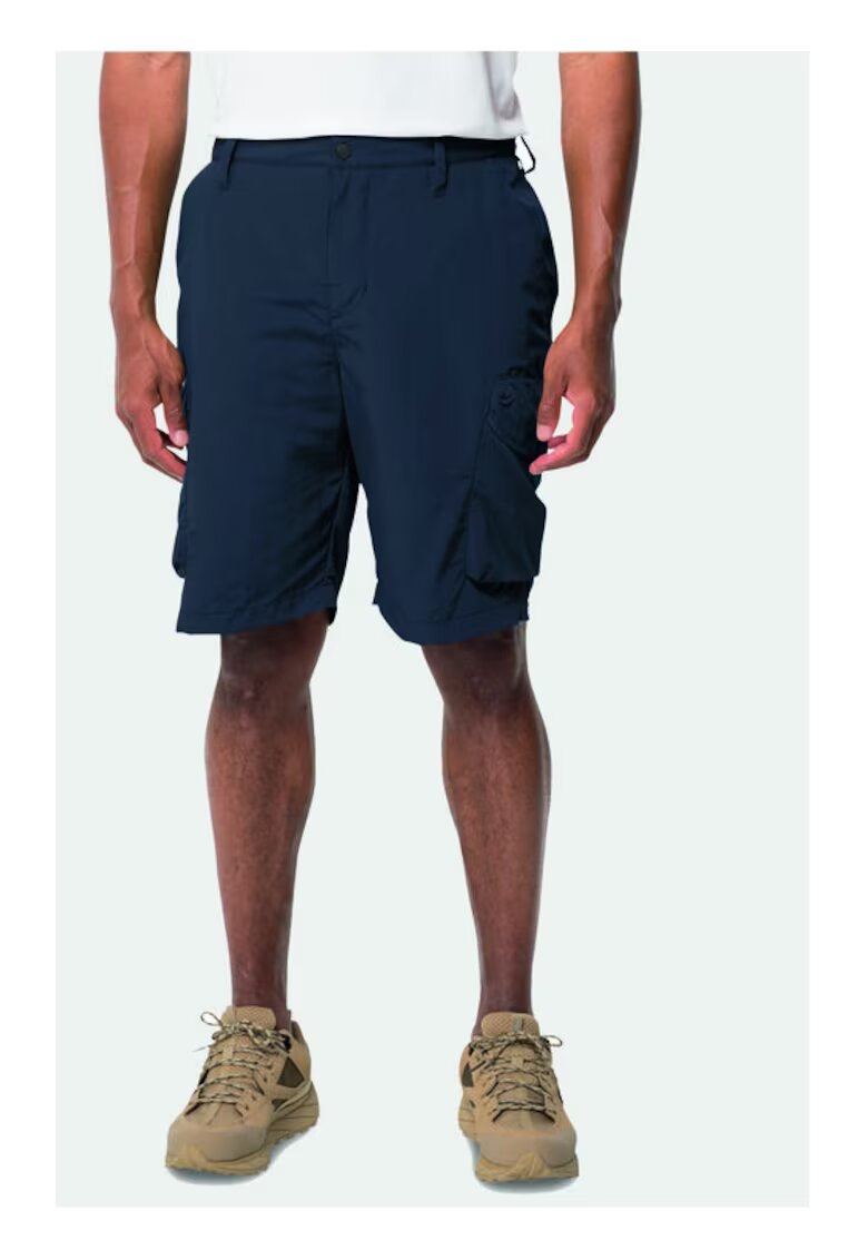 Jack Wolfskin Pantaloni scurti barbati - 790332 - Bleumarin - Poliamida