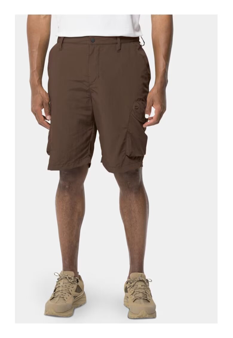 Jack Wolfskin Pantaloni scurti barbati - 790349 - Maro - Poliamida