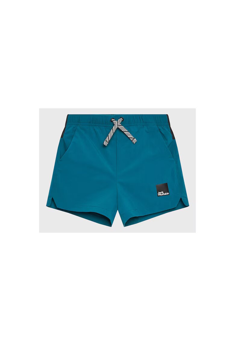 Jack Wolfskin Pantaloni scurti copii - Poliamida - Albastru - Albastru