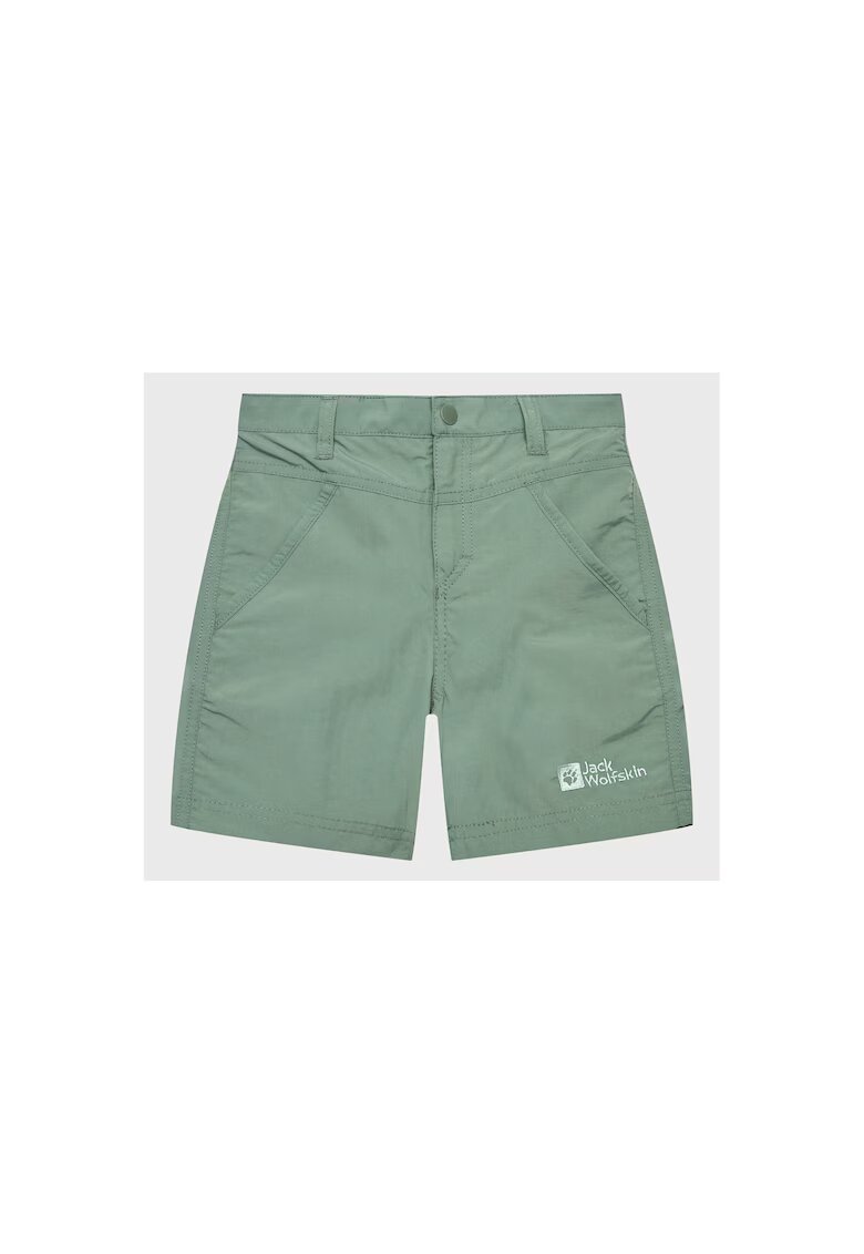 Jack Wolfskin Pantaloni scurti copii - Poliamida - Verde - Verde