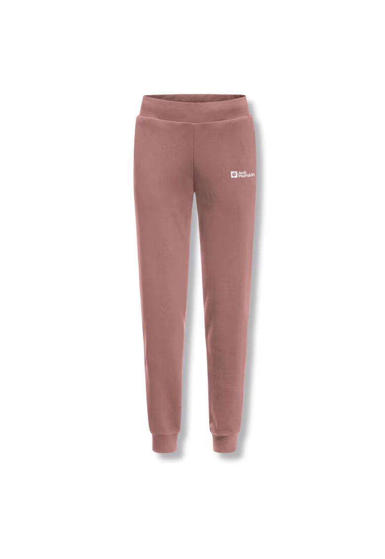 Jack Wolfskin Pantaloni sport dama - Essential - maro - bumbac/elastan