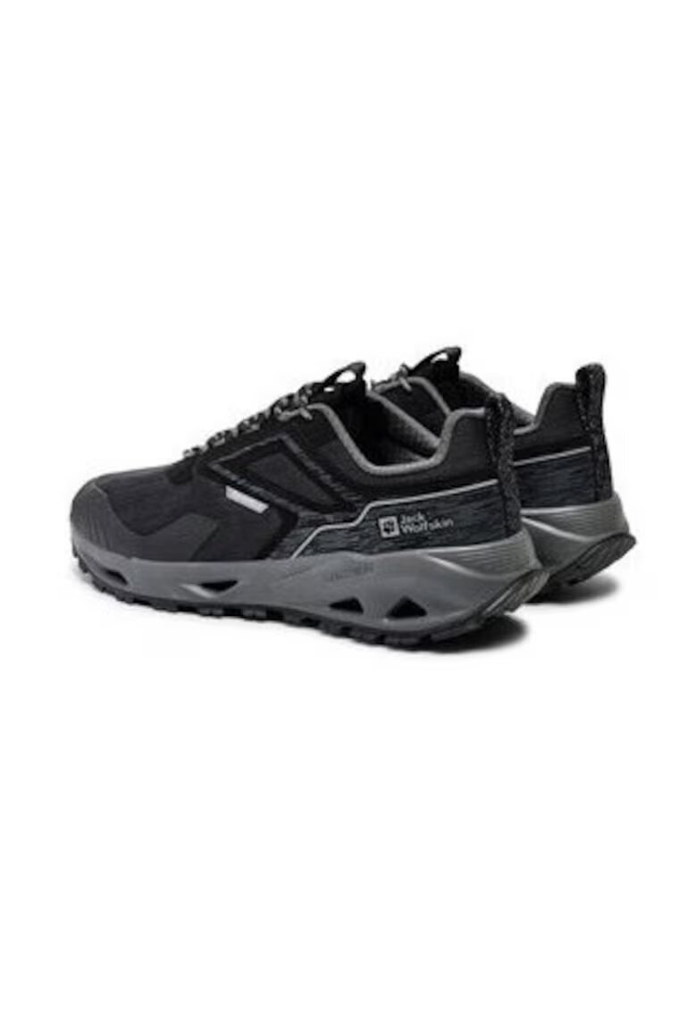 Jack Wolfskin Pantofi sport barbati 303952839 - Piele ecologica - Negru - Negru