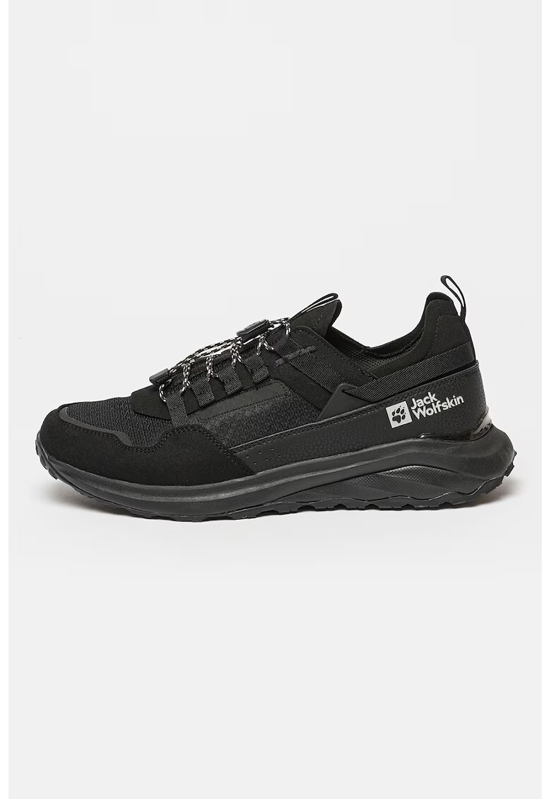 Jack Wolfskin Pantofi sport low-cut Dromobenture Athletic - Negru