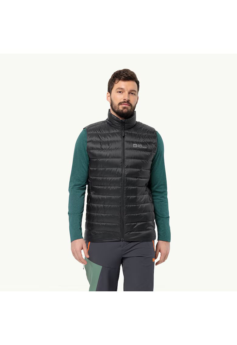 Jack Wolfskin Vesta sport barbati - Sintetic - Negru - Negru