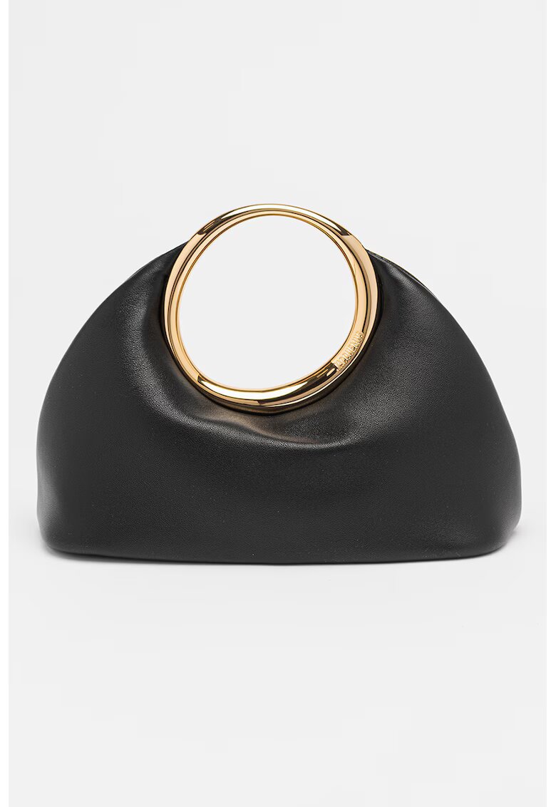 JACQUEMUS Geanta din piele cu maner Calino - Negru