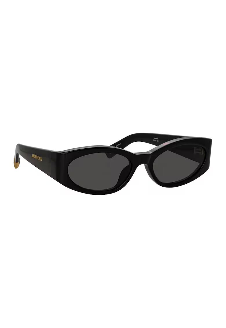 JACQUEMUS Ochelari de soare cat-eye - Negru