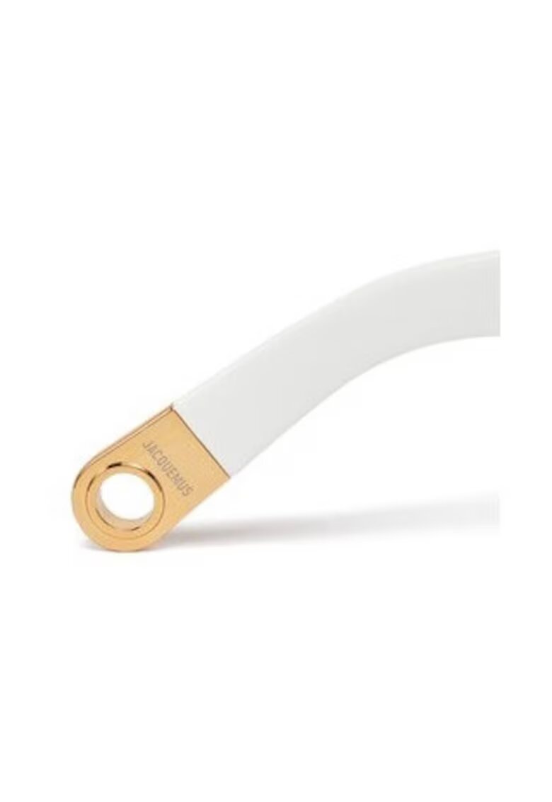 JACQUEMUS Ochelari de soare dama JAC5C2SUN - alb/auriu - plastic