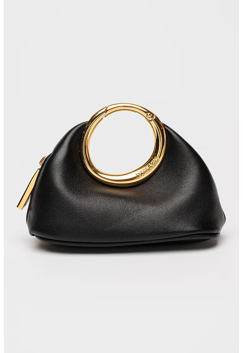 JACQUEMUS Portofel din piele The Callino - Negru