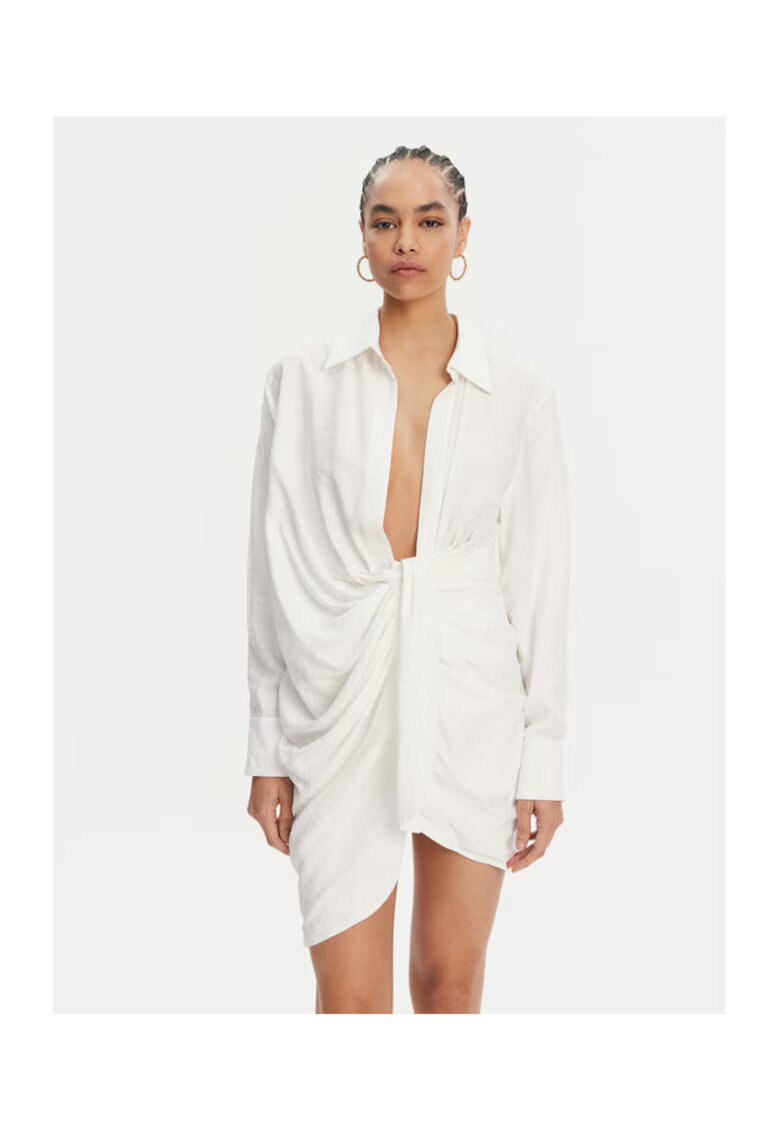 JACQUEMUS Rochie dama 21H213DR0091020 - Viscoza/Poliamida - Alb