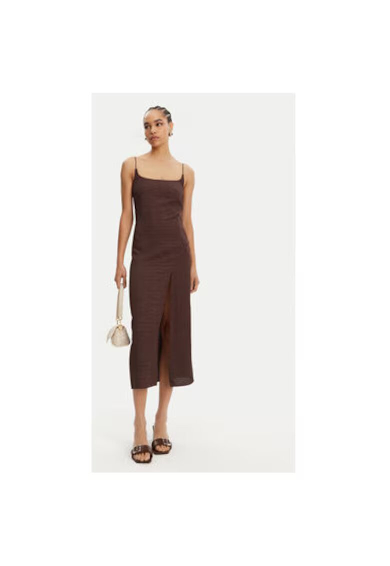 JACQUEMUS Rochie dama 25E251DR1001713 - Viscoza - Maro - Maro