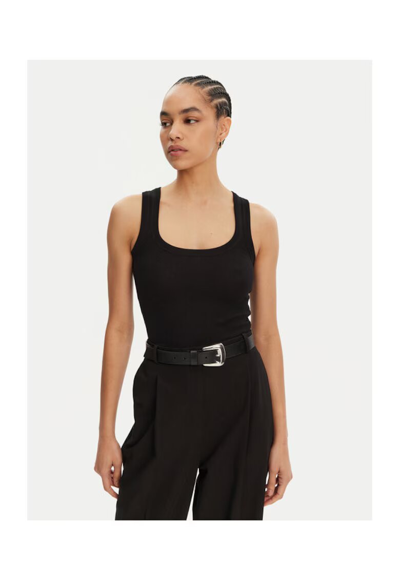 JACQUEMUS Top dama 24E241JS1582032 - Bumbac - Negru - Negru