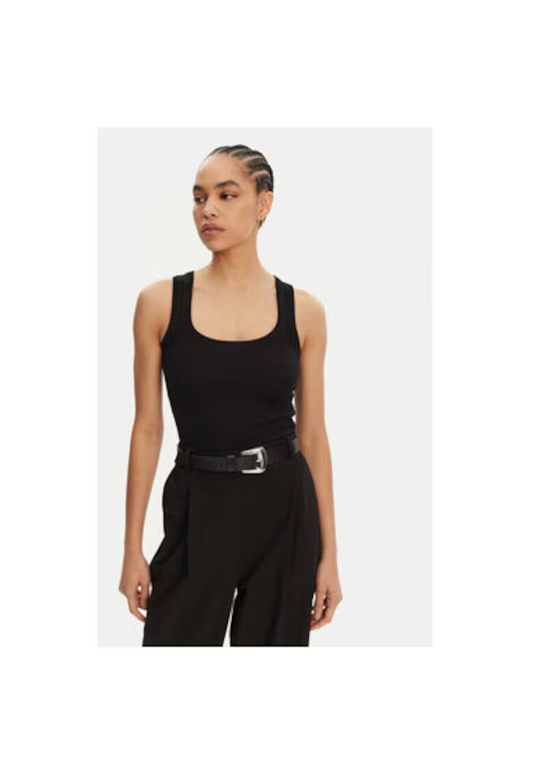 JACQUEMUS Top dama 24H243TO0992381 - Viscoza/Poliester - Negru - Negru