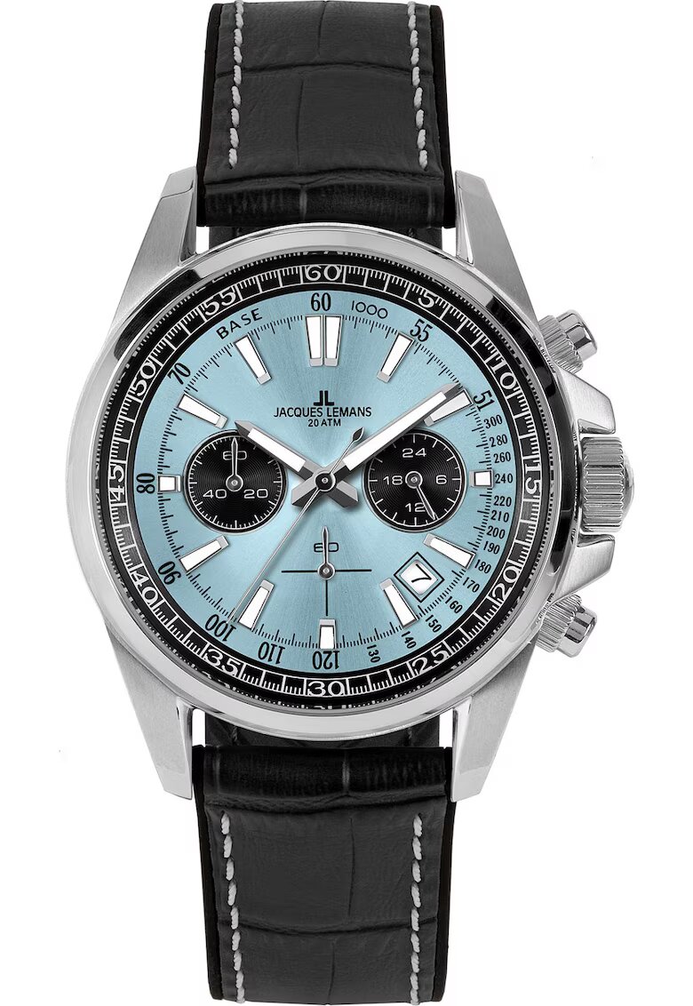 Jacques Lemans Ceas Liverpool Chronograph - albastru