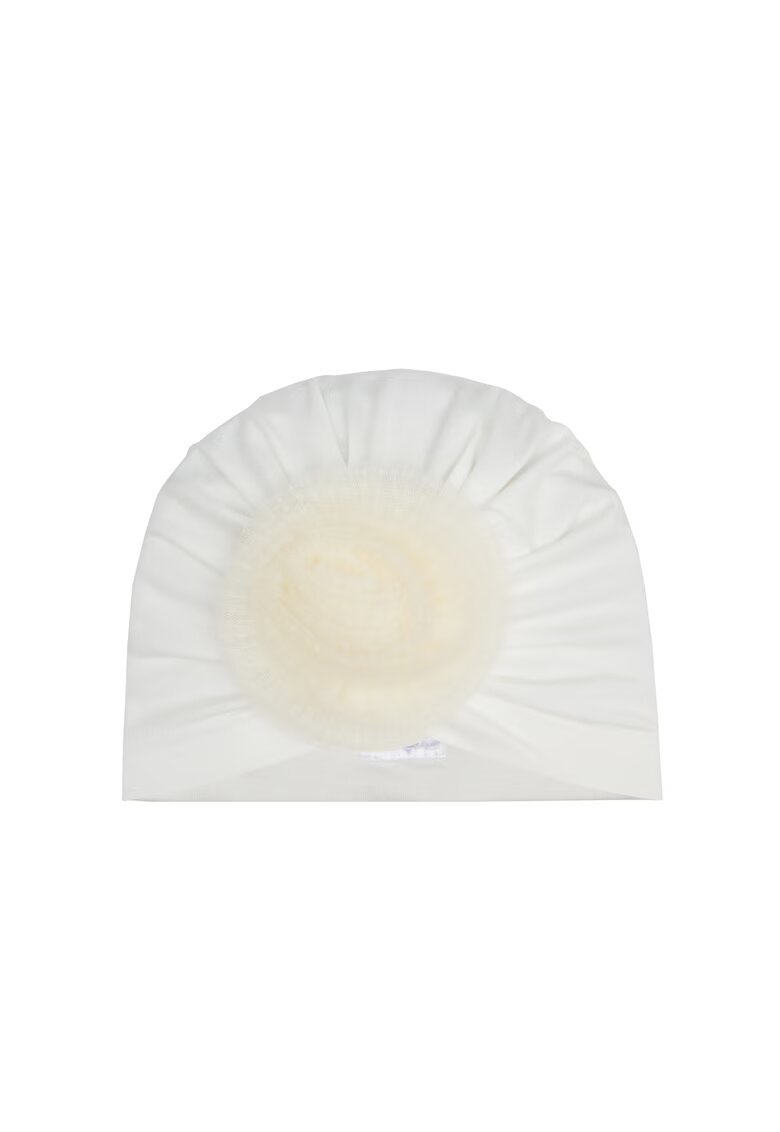 Jamiks Caciula baieti - 303752439 - Ecru - Bumbac - Ecru