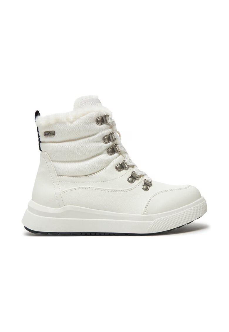 Jana Shoes Botine dama - Jana - 91962 - Piele ecologica - Alb