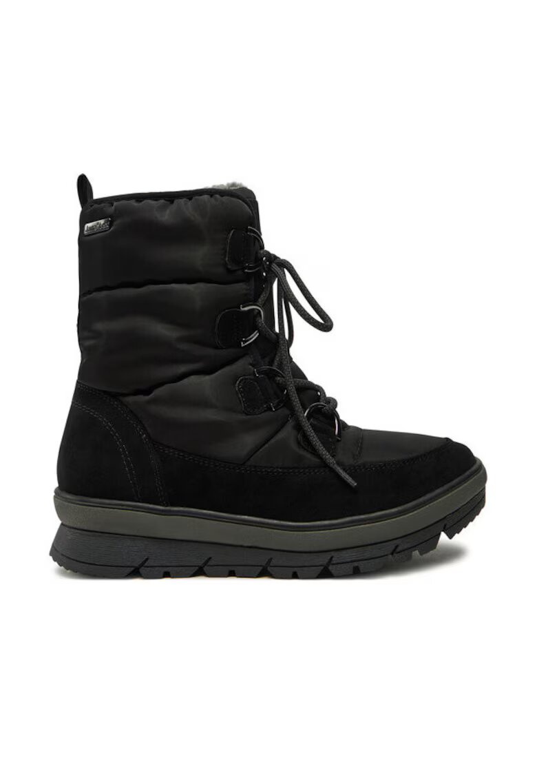 Jana Shoes Ghete dama Jana - 304491948 - Piele ecologica - Negru - Negru
