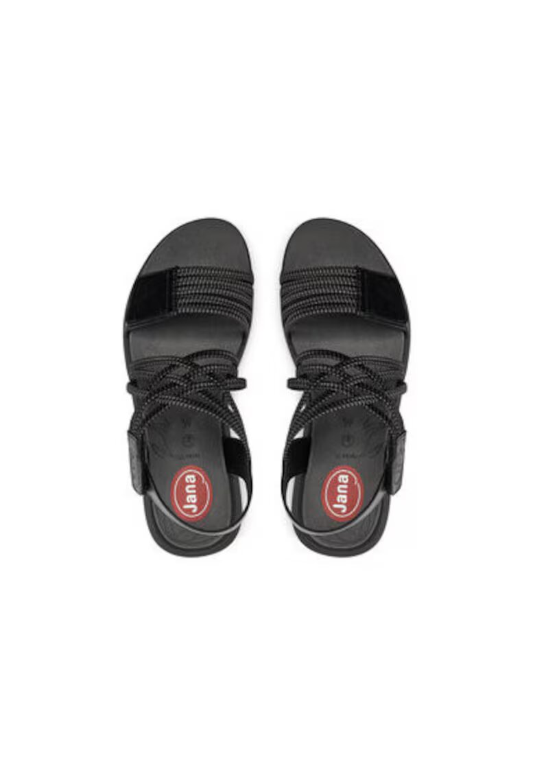 Jana Shoes Sandale dama - 8-28766-42 001 - Jana - Piele ecologica - Negru