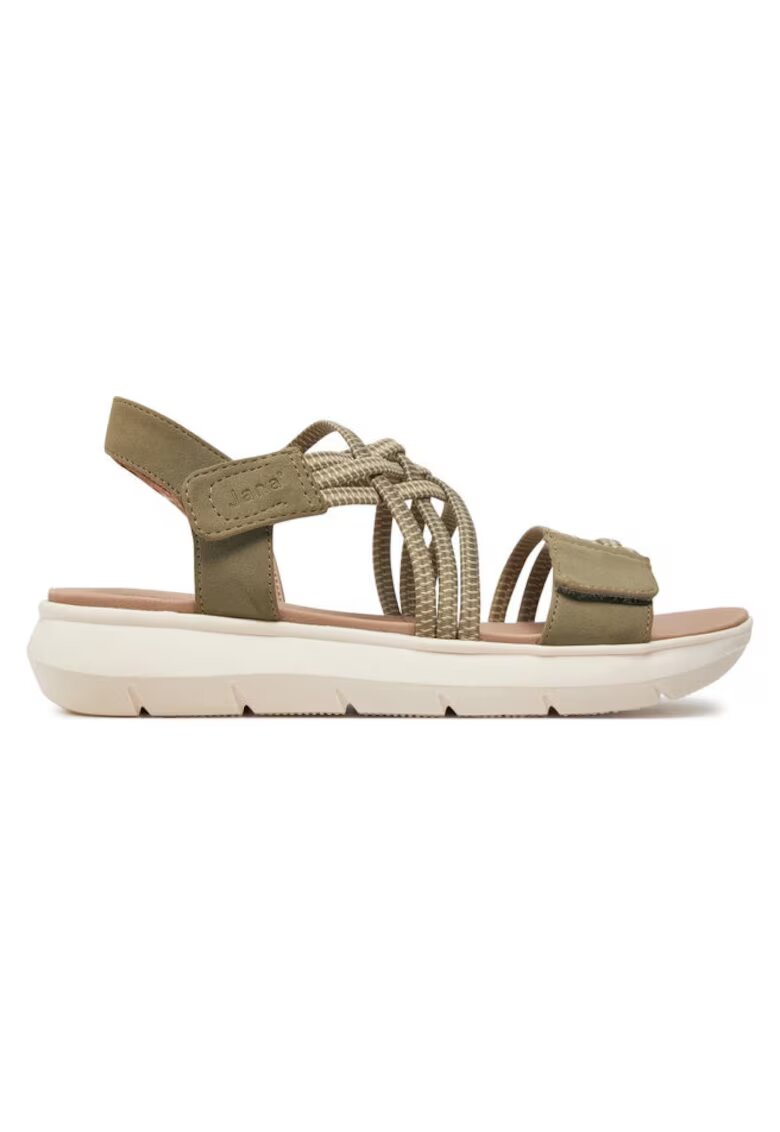 Jana Shoes Sandale dama - 8-28766-42 701 - Jana - Piele ecologica - Verde