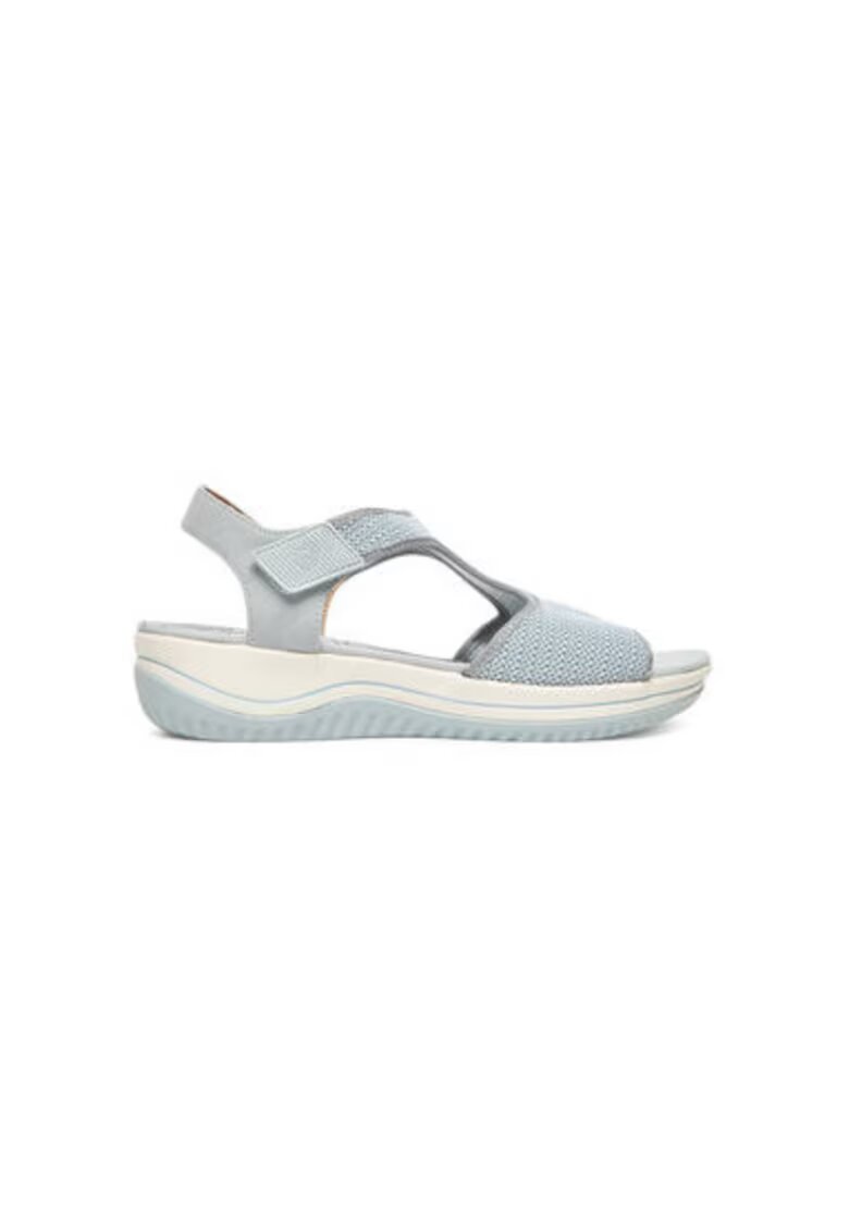 Jana Shoes Sandale dama - 8-28772-44 833 - Jana - Textil - Albastru deschis