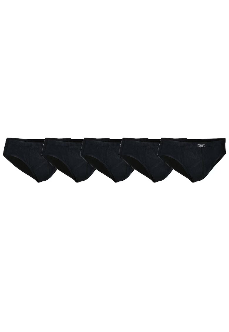 jbs Set de chiloti cu logo- 5 perechi - Negru