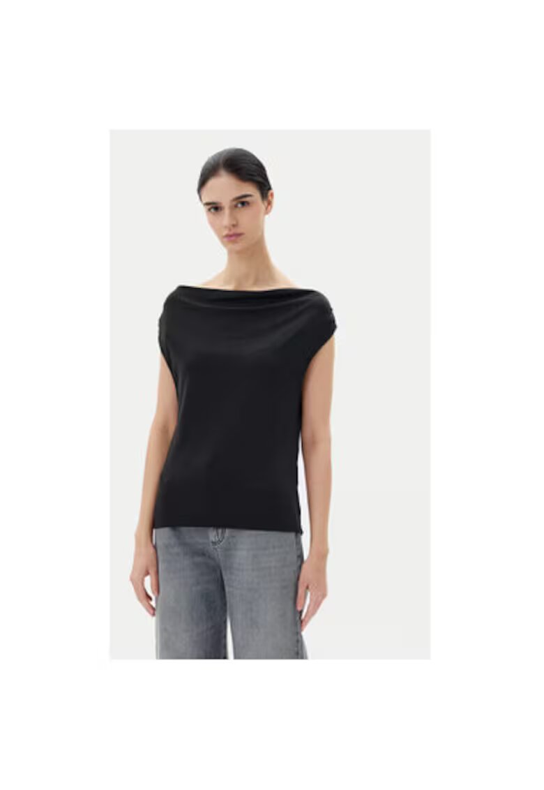 JdY Bluza dama 15351679 - Viscoza/Poliester - Negru - Negru