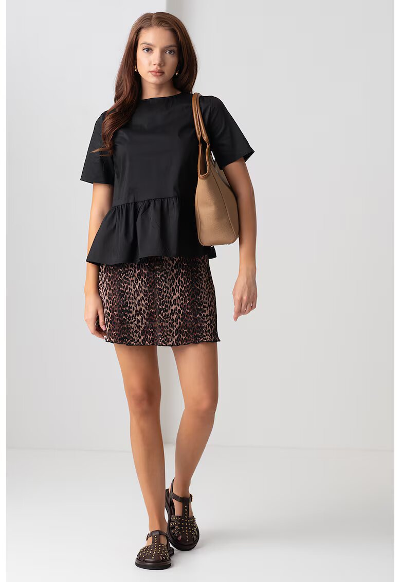 JdY Bluza din amestec de bumbac cu decupaje