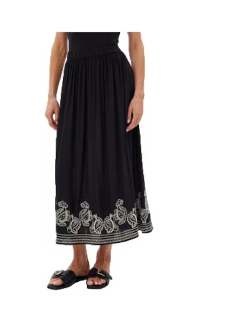 JdY Fusta negru - viscoza - Negru