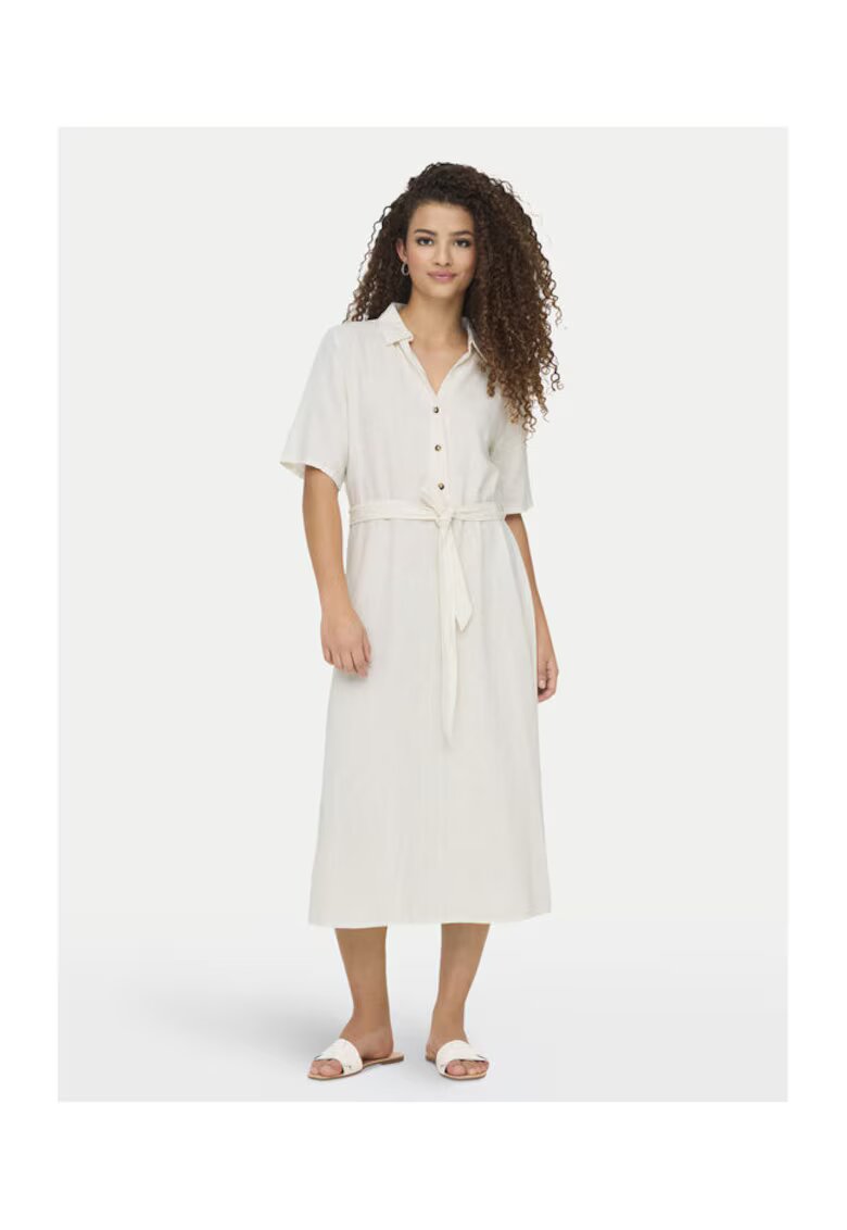 JdY Rochie dama - 304913266 - Viscoza/In - Alb - Alb