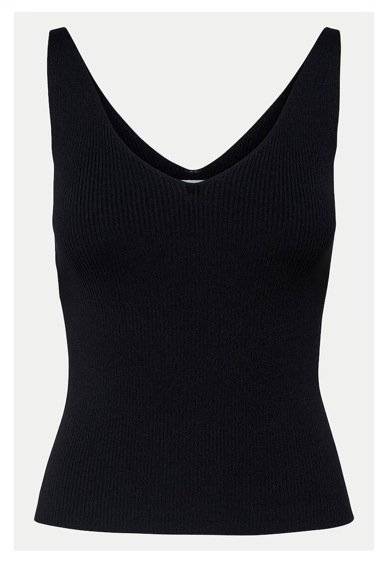 JdY Top dama 15180497 - Viscoza/Nylon - 2XL INTL - Negru