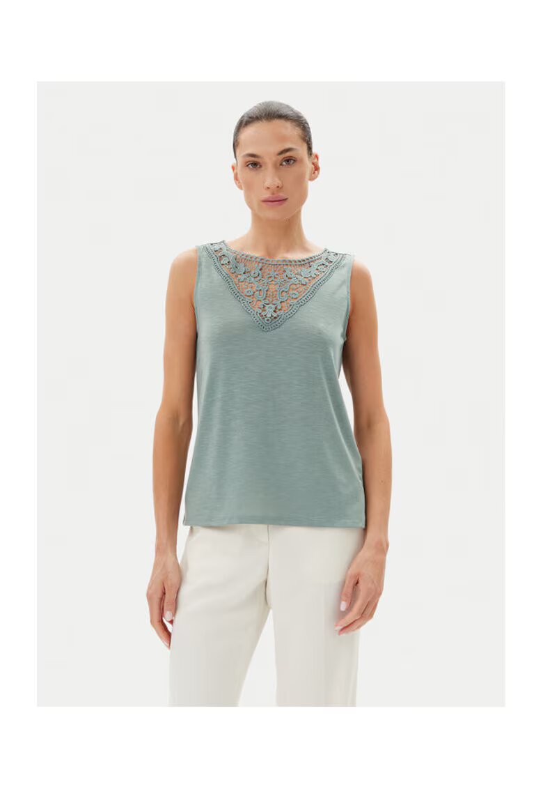 JdY Top dama 15296246 - Poliester - Verde - Verde