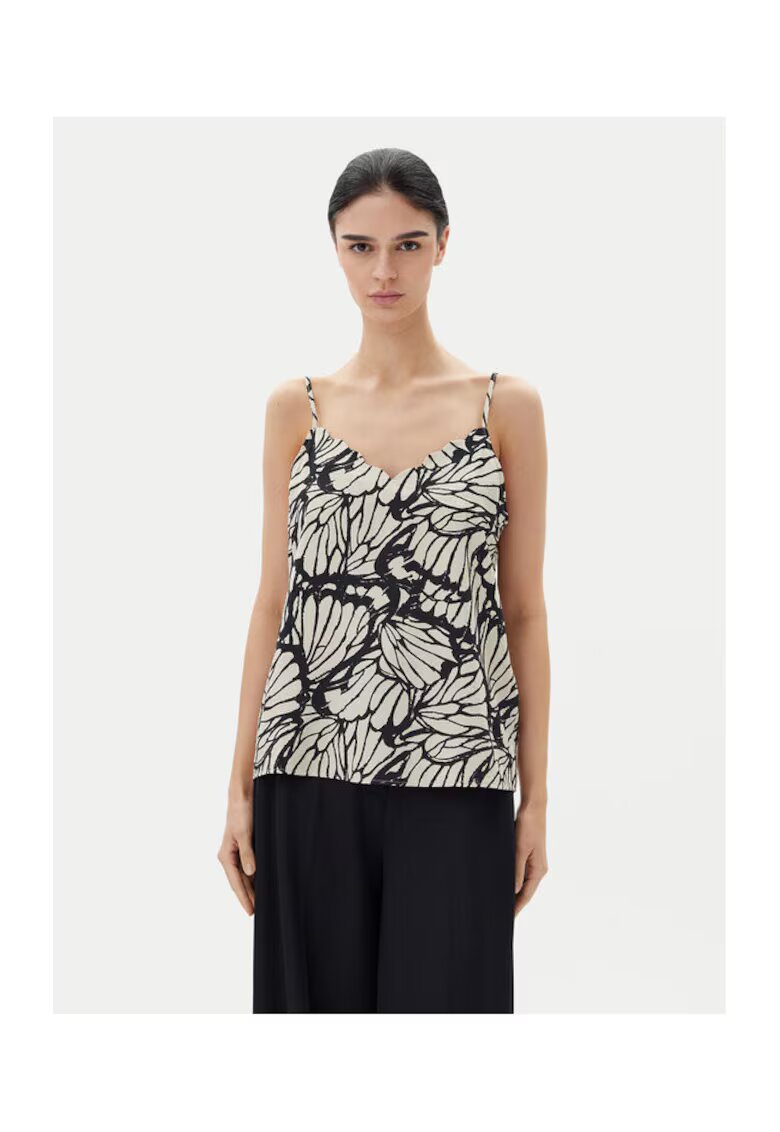 JdY Top dama 15347220 - Viscoza/Nylon - Bej - Bej