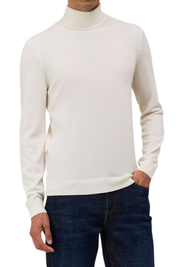 JEAN LOUIS SCHERRER Pulover barbati - Nylon/Viscoza - Ecru