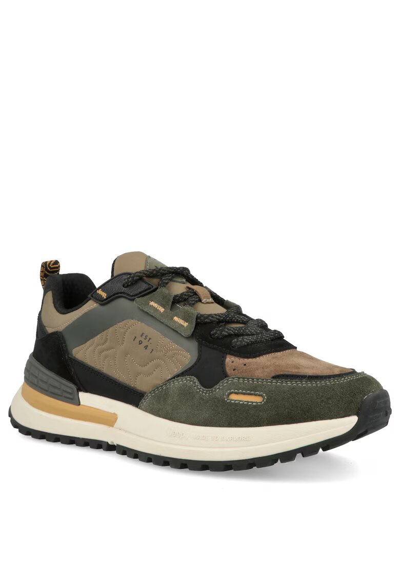 Jeep SNEAKERS BARBATI GROUND JM52080A - Negru