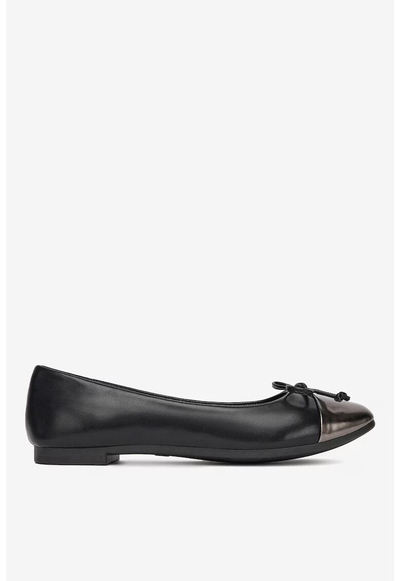 JENNY Balerini 5904862329000 - Piele ecologica - Negru - Negru