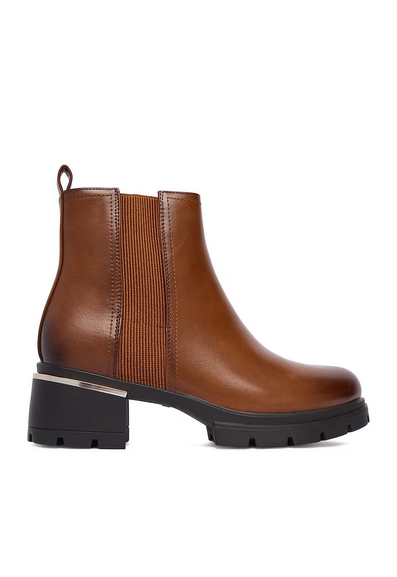 JENNY Botine dama - CEO-24F597-1 - maro - sintetic