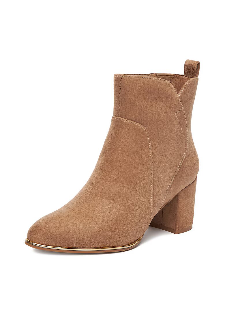 JENNY Botine dama CEO-CD24-242H-2 - Textil - Bej - Bej