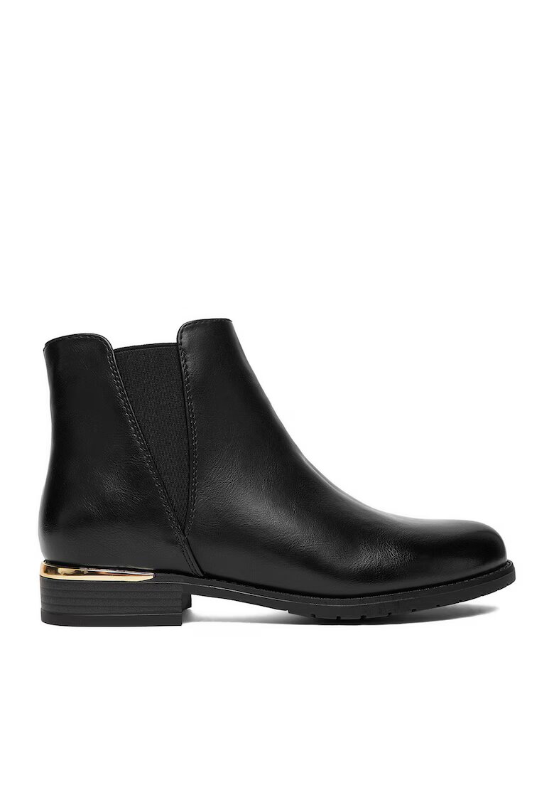 JENNY Botine dama CEO-JAIMI H10816-1A - Textil - Negru